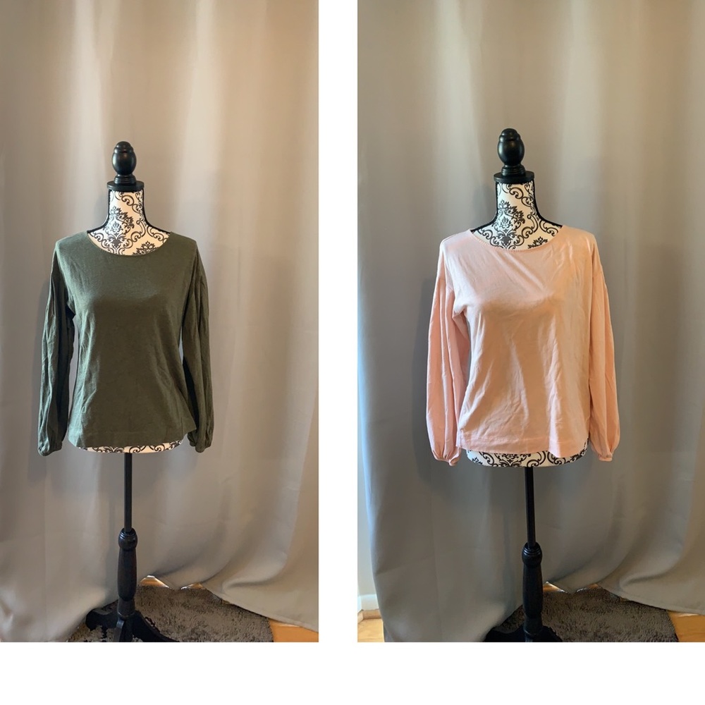 Bundle of Banana Republic Balloon Sleeve Shirts